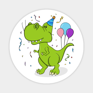 Rawrsome Birthday T-Rex Magnet